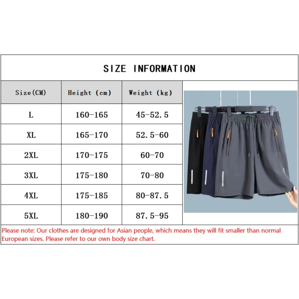 Ultra-thin Ice Silk Beach Casual Short - Palm and Thread