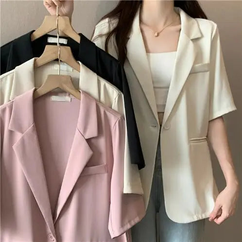 Breeze Form Summer Suit Jacket