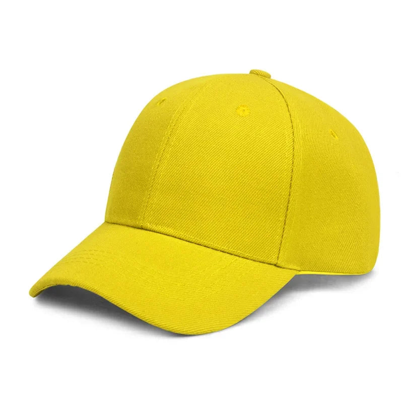 Unisex Cap Casual Plain Adjustable Snapback Hat - Palm and Thread