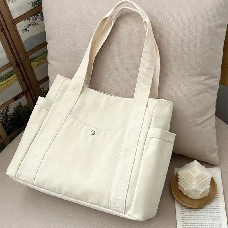 Large Capacity Canvas Tote Bag