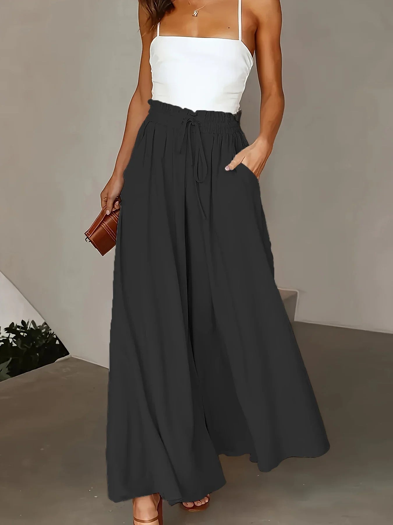 Plus Size Wide Leg Pant - Palm and Thread