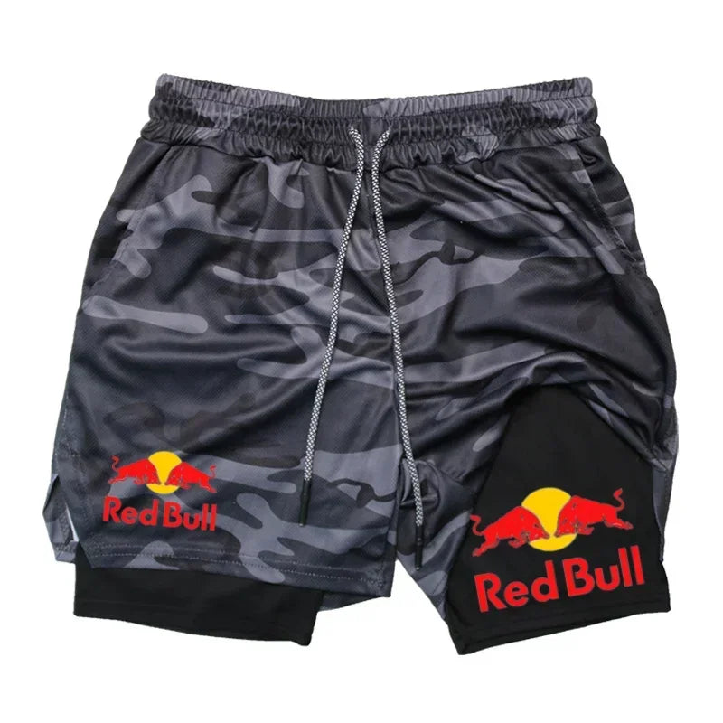 Red Bull Newest Short - Palm and Thread