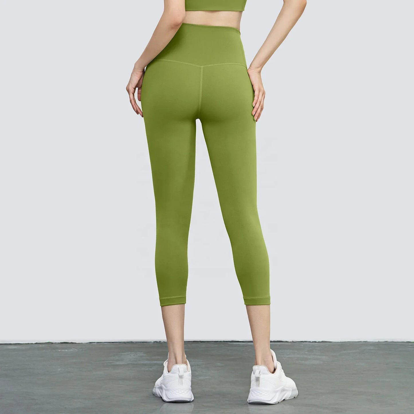 Women's High-Waist Capri Yoga Pants