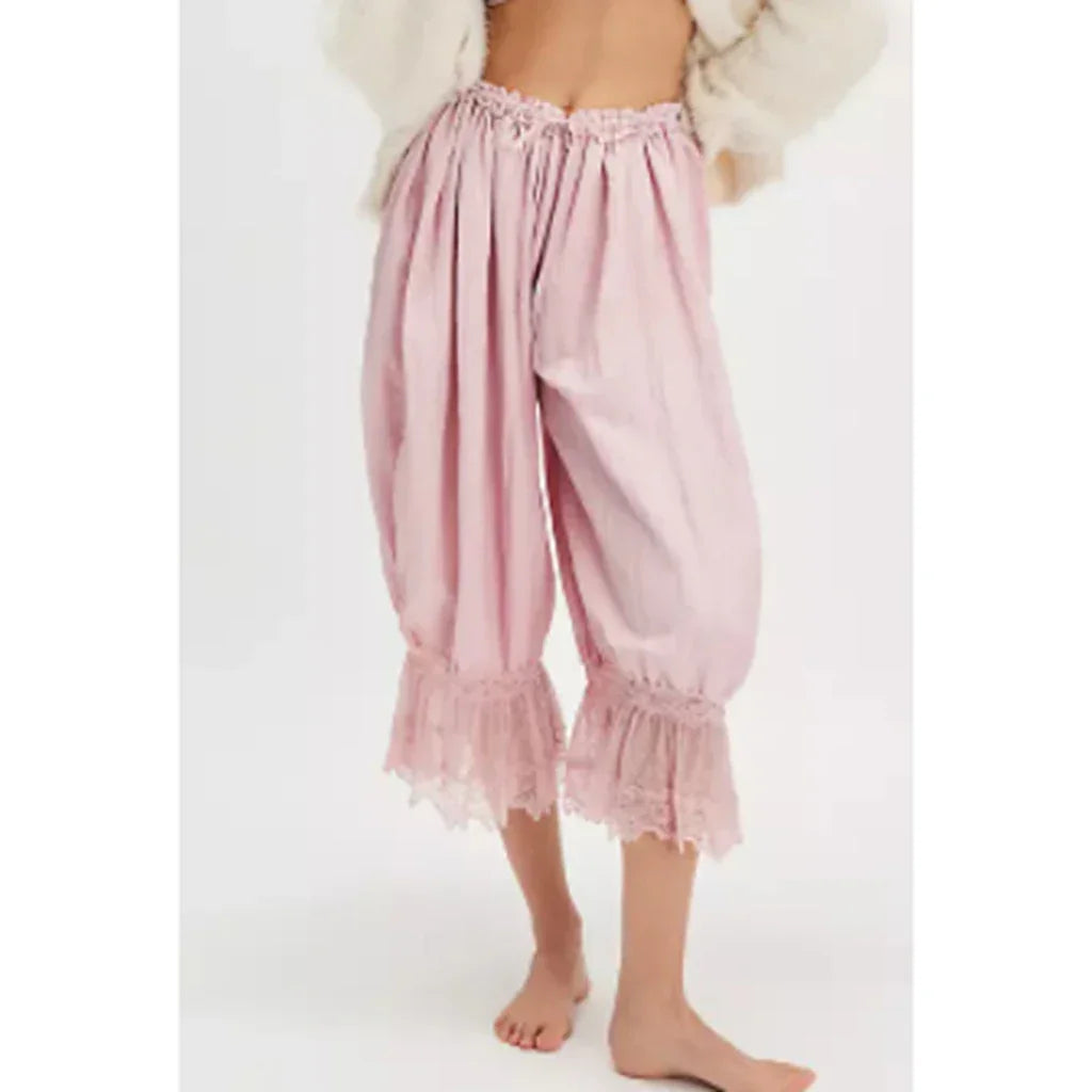 Loose Fit Bloomers Cropped Pant - Palm and Thread