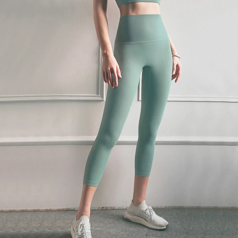 Women's High-Waist Capri Yoga Pants