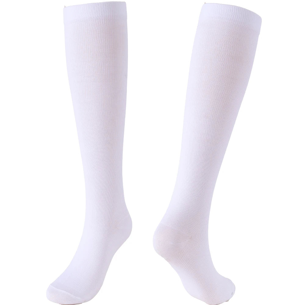 Soild Color Compression Stockings - Palm and Thread