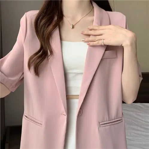 Breeze Form Summer Suit Jacket