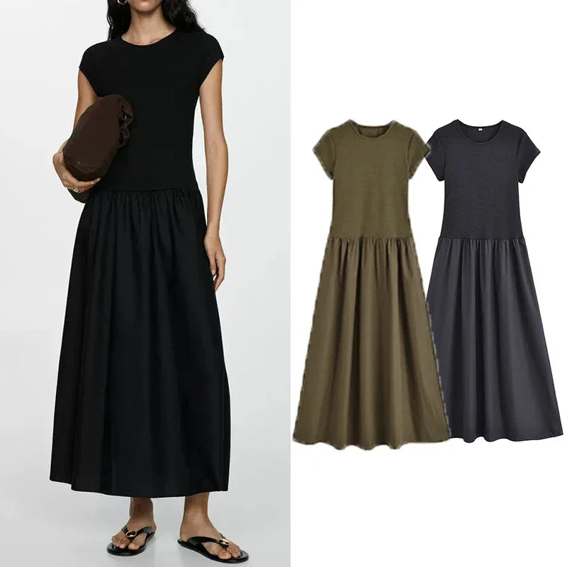 New Chic Slim Simple Elegant Dress - Palm and Thread