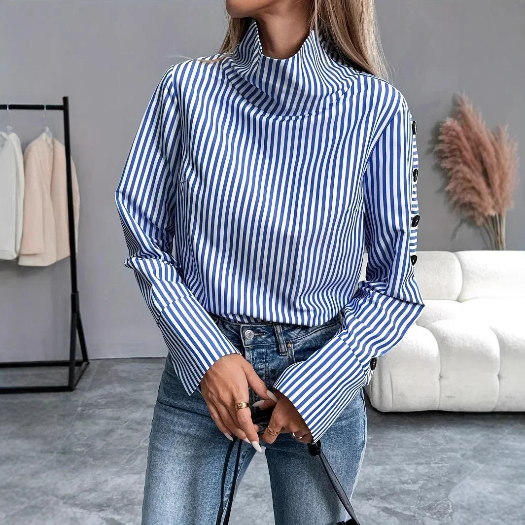 Stripe Long Sleeved Top - Palm and Thread