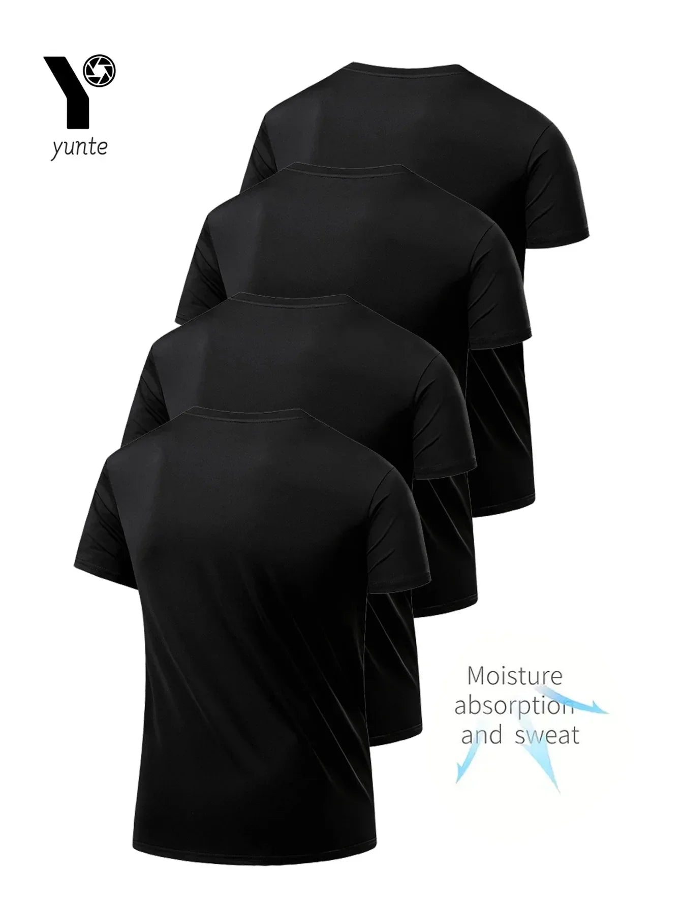 Round Neck Ultra-Light Breathable Sweat-Absorbent Shirt - Palm and Thread