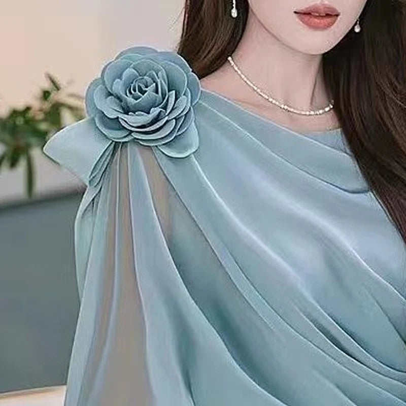 Long Flower Sleeve Top - Palm and Thread