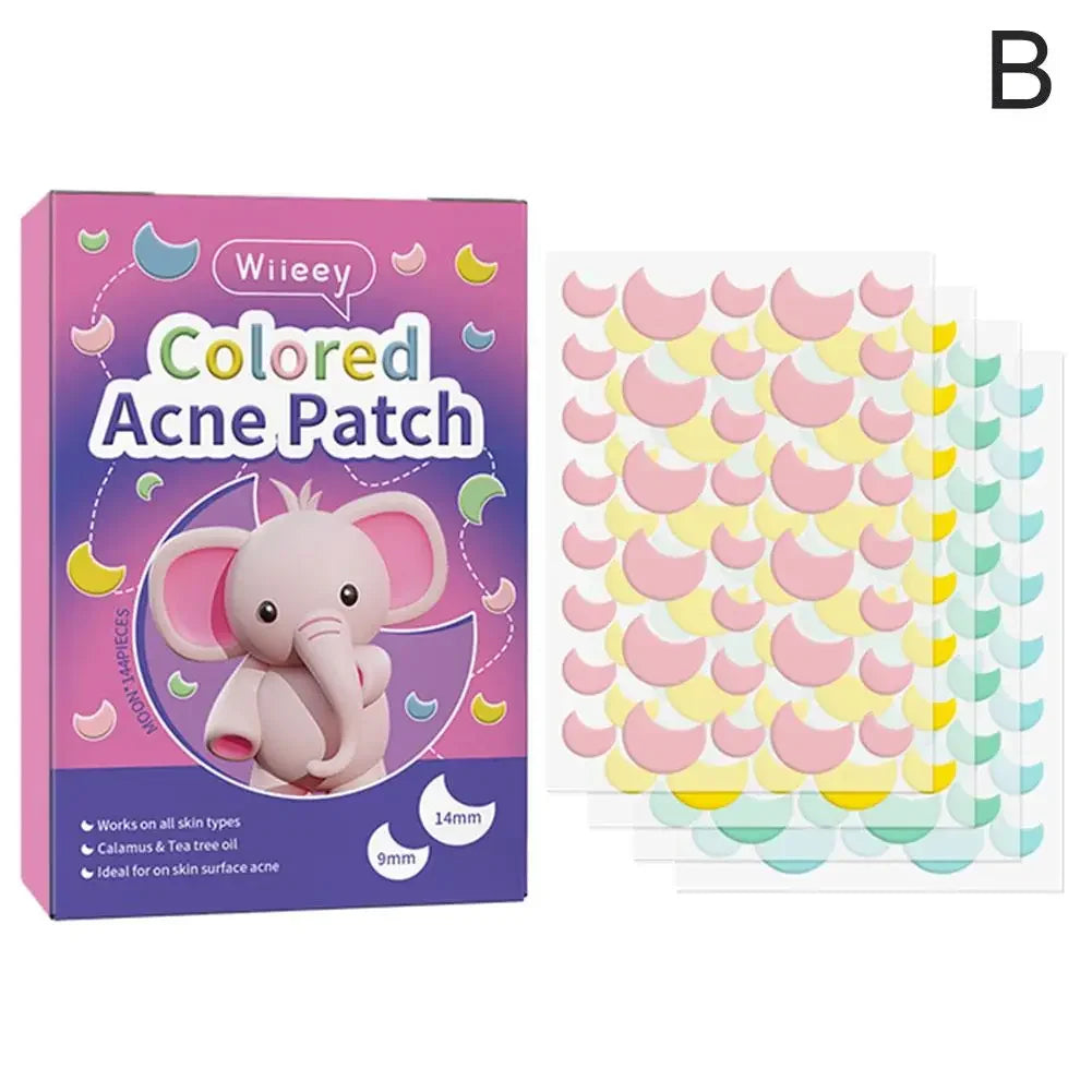 Pimple Patch Colorful Invisible Acne Removal Sticker - Palm and Thread