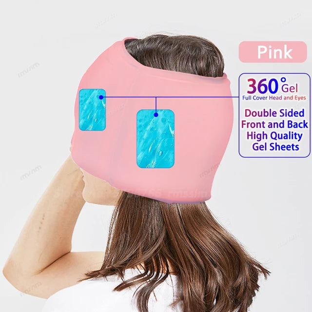 Comfortable Hot Cold Therapy Sleeping Mask - Palm and Thread