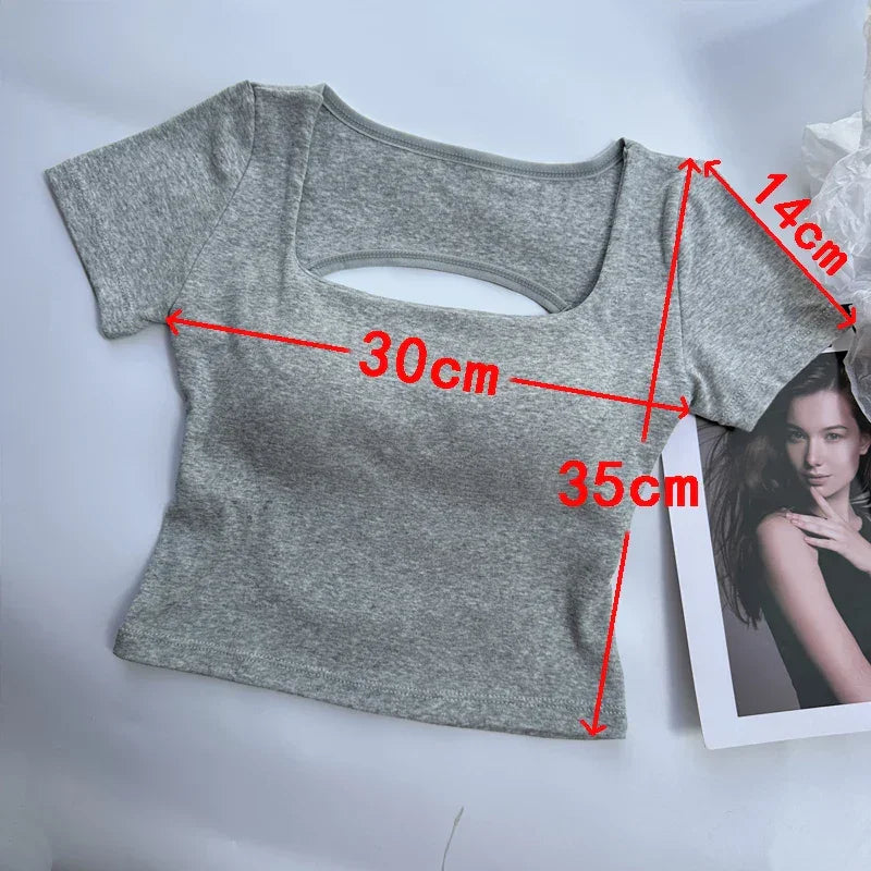 Square Neckline crop top - Palm and Thread