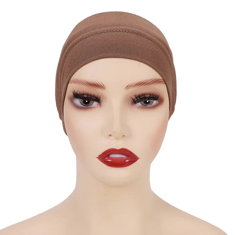 Soft Cotton Under Scarf Cap Turban - Palm and Thread