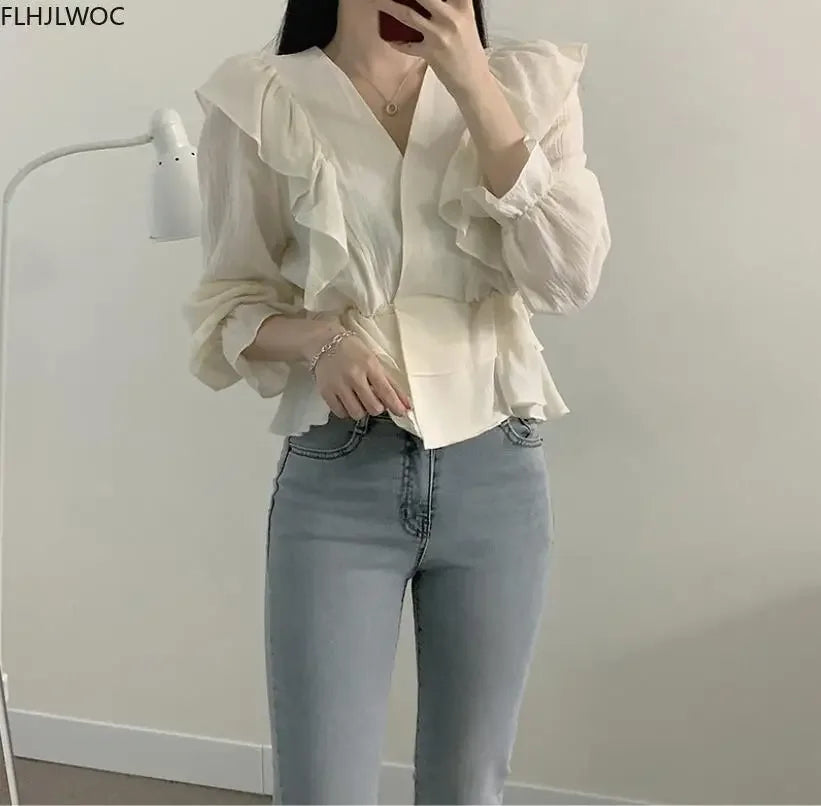 Cute Flare Sleeve shirt top - Palm and Thread