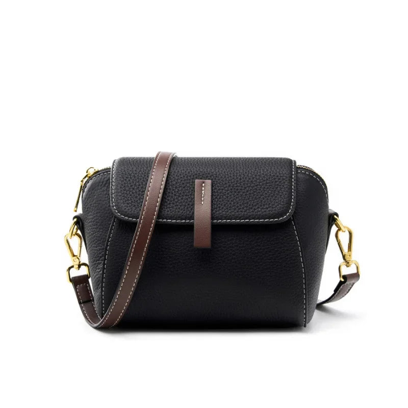 Luxury Designer Genuine Leather Shoulder Bag - Palm and Thread