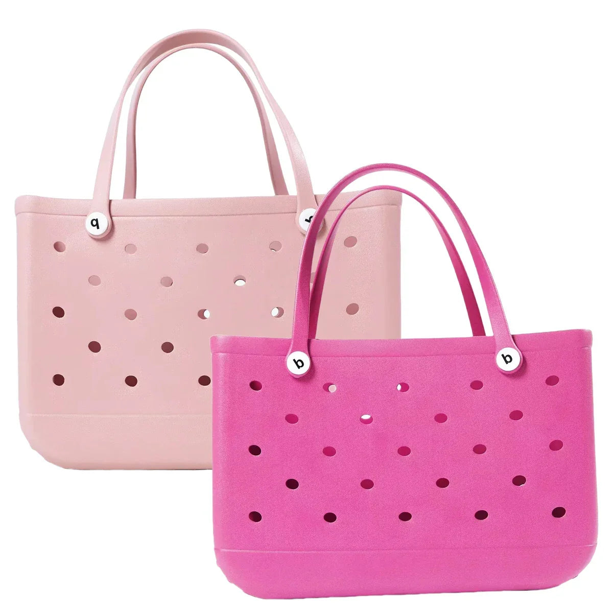 Croc Beach Tote Rubber Waterproof Bag - Palm and Thread