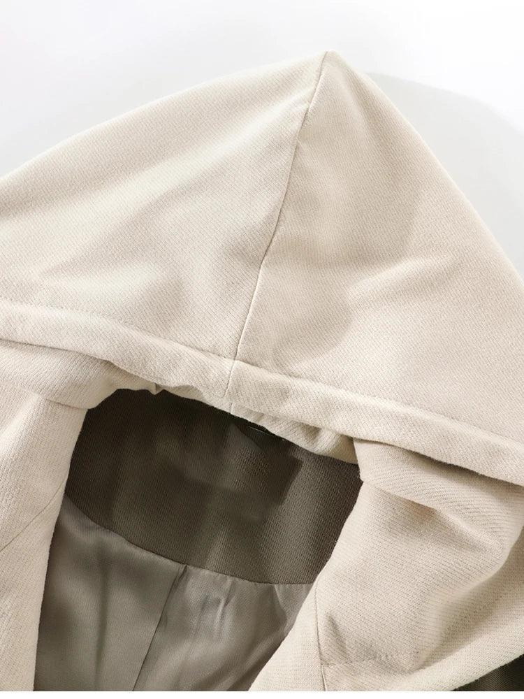 Flowy Casual Trench Coat - Palm and Thread