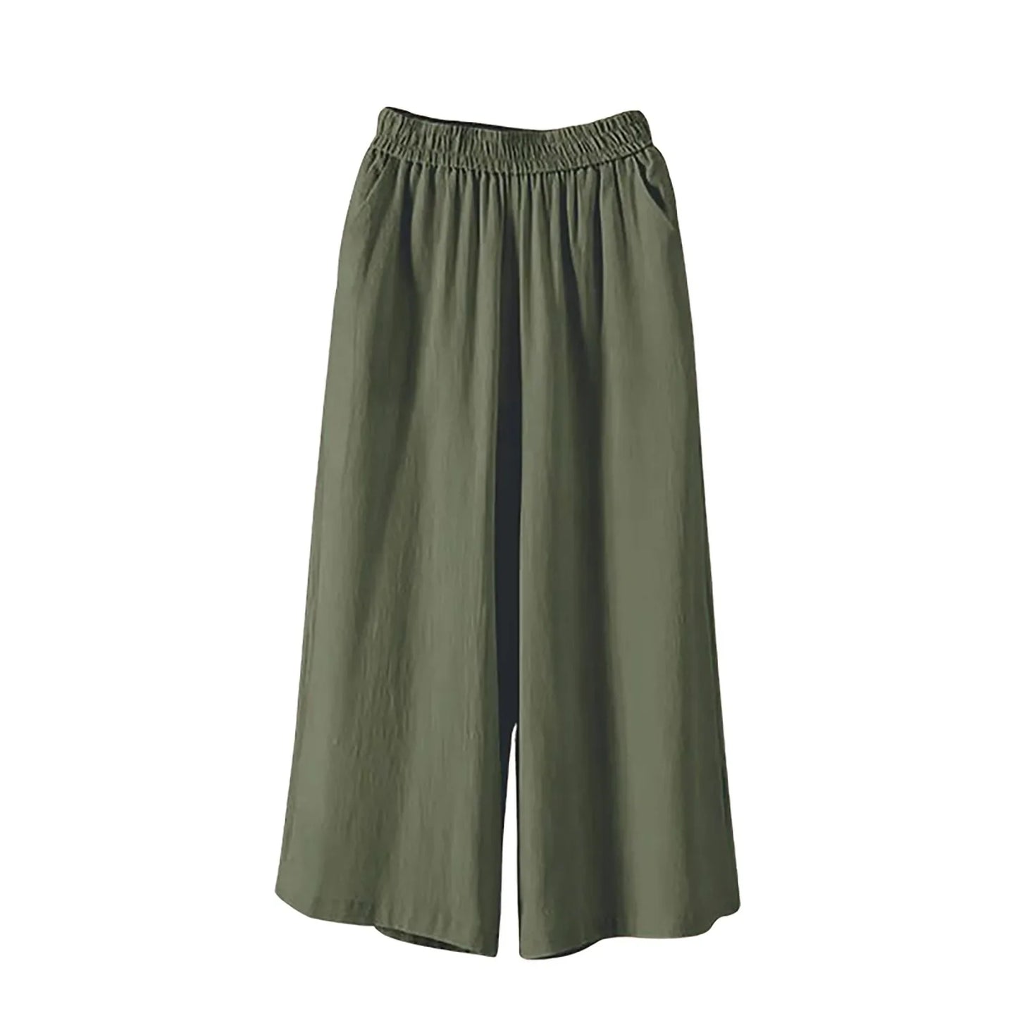 Versatile Lazy Style Wide Leg Pant - Palm and Thread