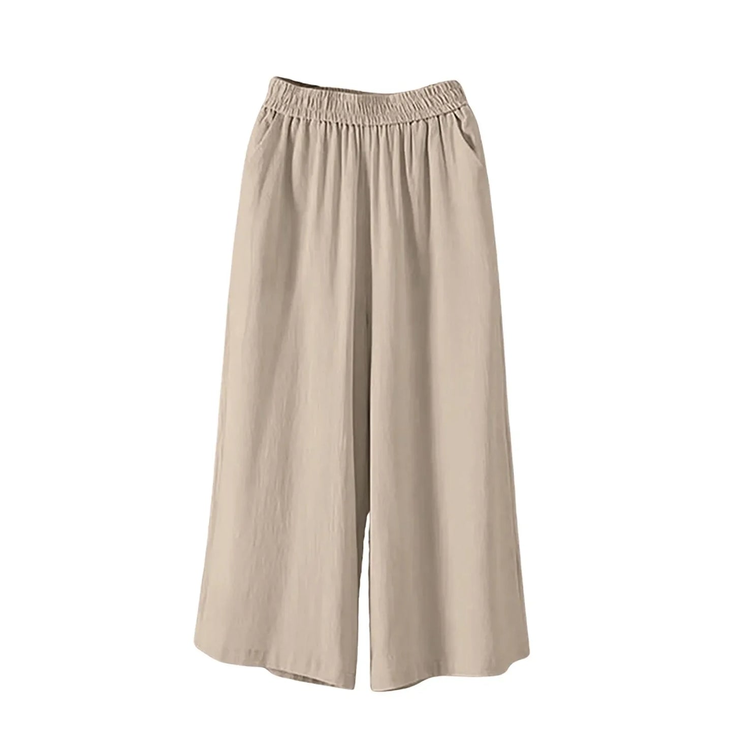 Versatile Lazy Style Wide Leg Pant - Palm and Thread