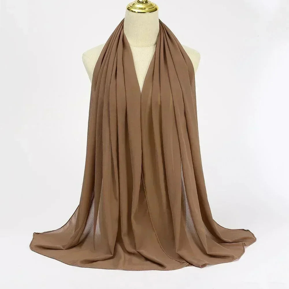 Chiffon Hijab Head Wrap - Palm and Thread