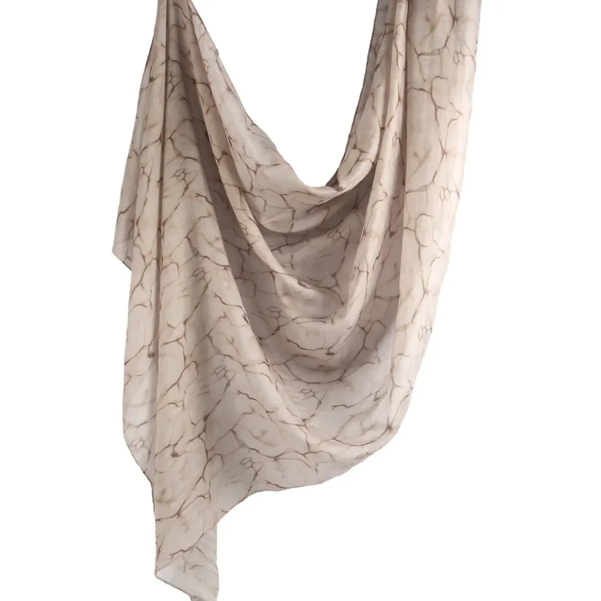 New Watercolor Tie-Dye Cotton Scarf - Palm and Thread