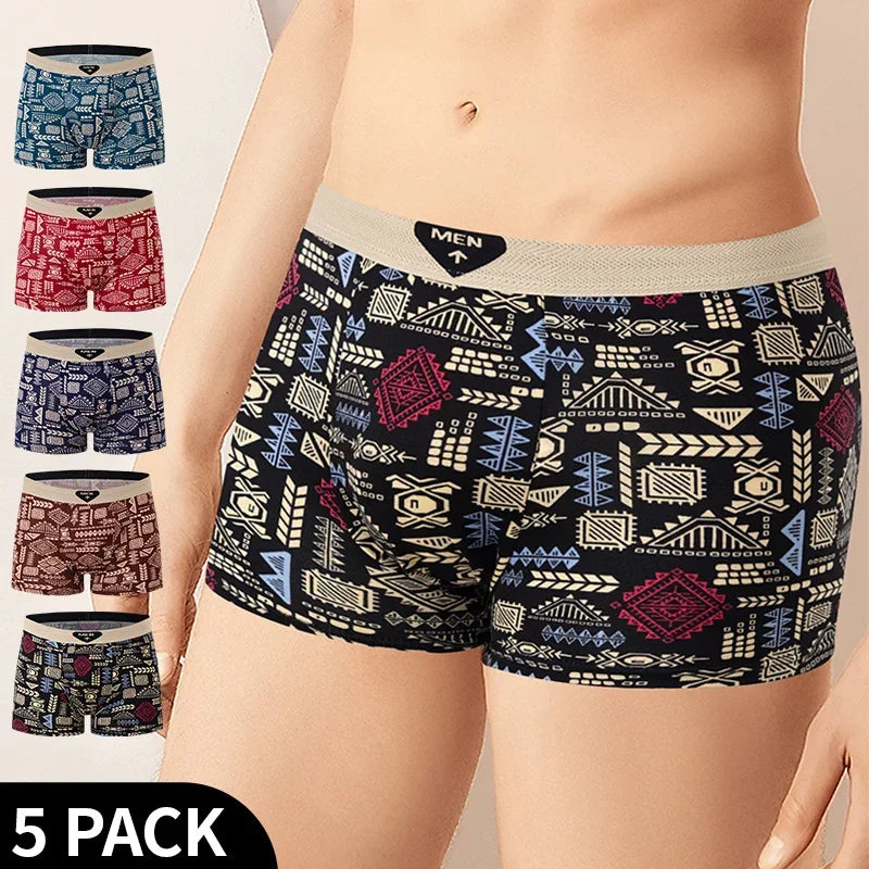 Printed Boxer Underwear - Palm and Thread