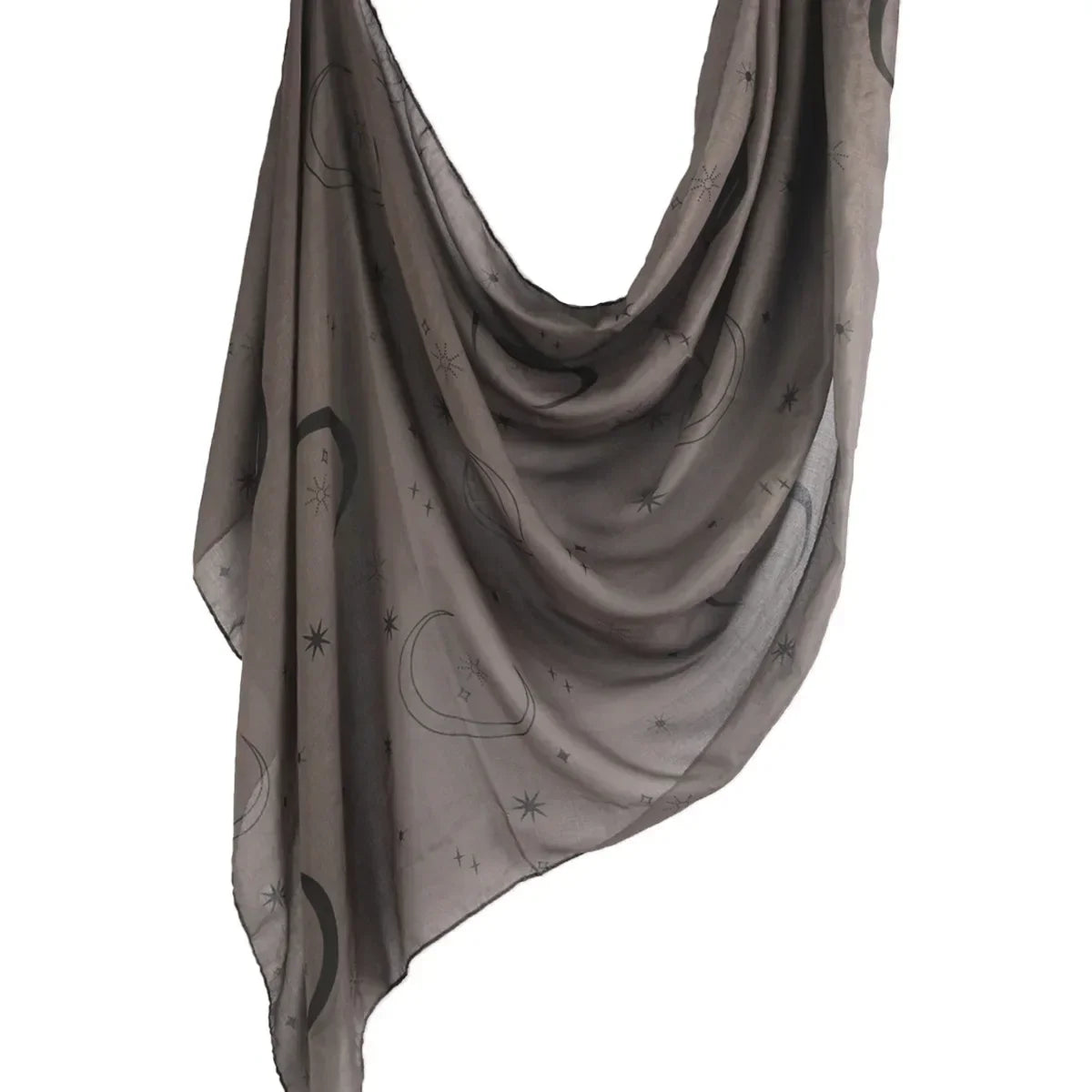 New Watercolor Tie-Dye Cotton Scarf - Palm and Thread