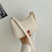 Retro PU Leather Underarm Bag