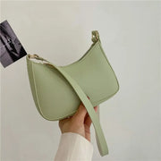 Retro PU Leather Underarm Bag