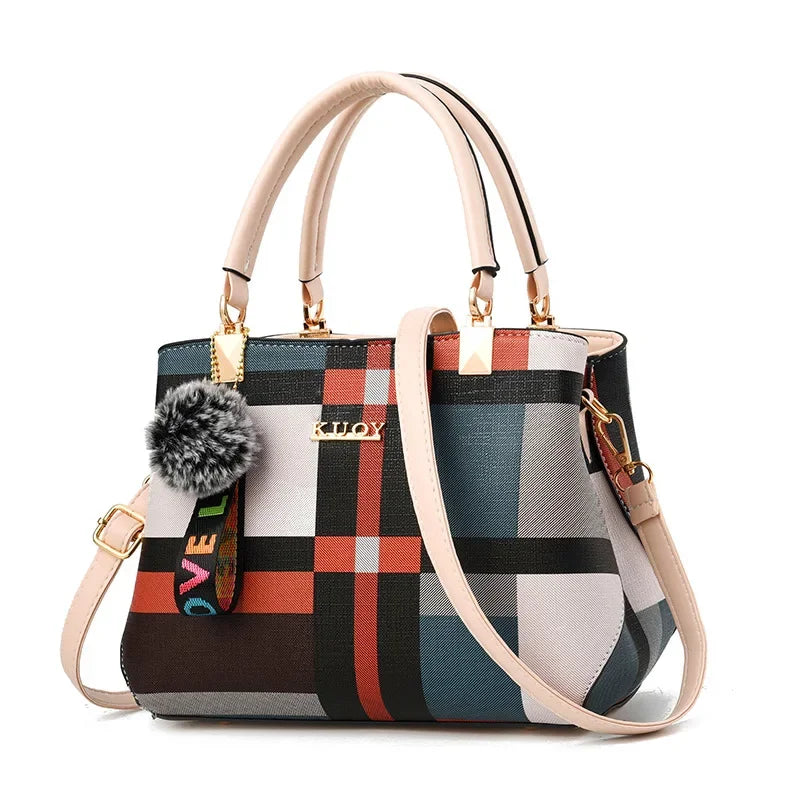 Elegant Messenger PU Leather Crossbody Bag - Palm and Thread