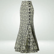 Trumpet Mermaid Gothic Victorian Skirt - Palm and Thread