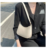 Retro PU Leather Underarm Bag