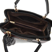 Elegant Messenger PU Leather Crossbody Bag - Palm and Thread