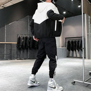 Tracksuit Casual Joggers Hooded Sportswear Set - Palm and Thread