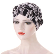 Print Cotton Scarf Inner Hijab Turban Cap Headwear - Palm and Thread