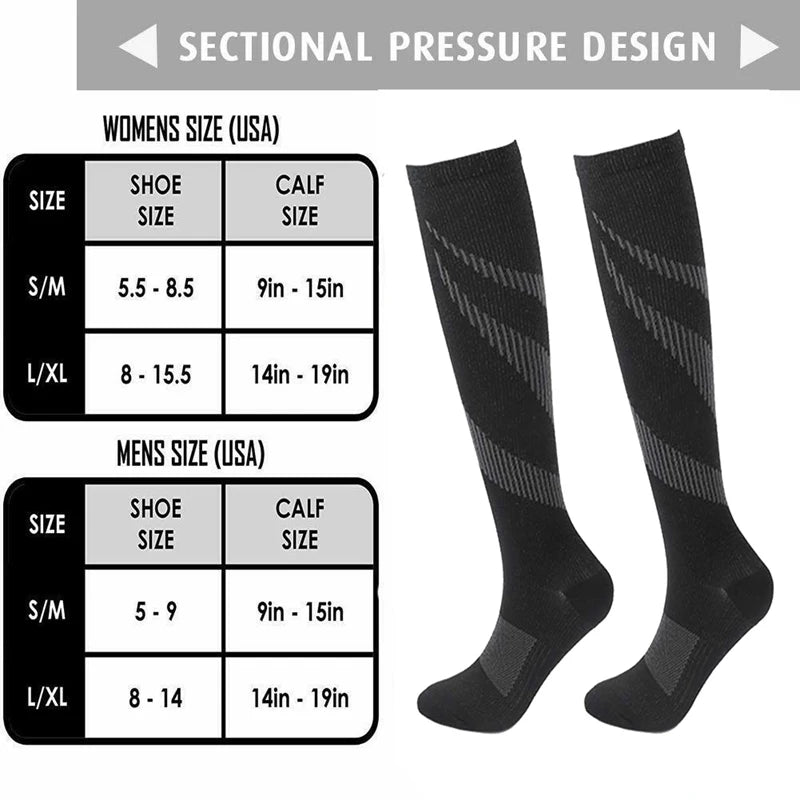 Varicose Veins Socks Compression Stockings - Palm and Thread