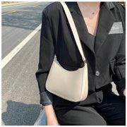 Retro PU Leather Underarm Bag