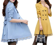 Trench Coat Top - Palm and Thread