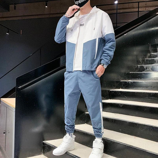 Tracksuit Casual Joggers Hooded Sportswear Set - Palm and Thread
