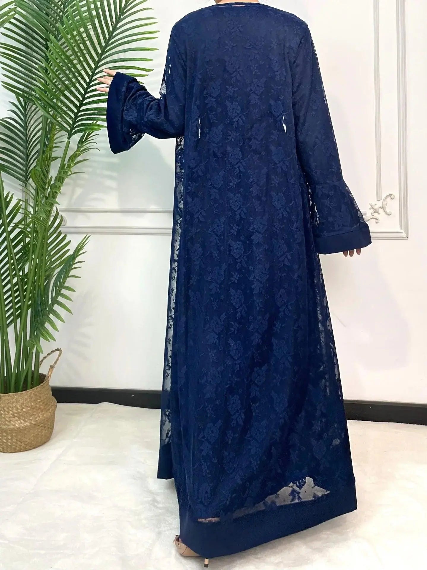 Flare Sleeve 2 Piece set Abaya - Palm and Thread