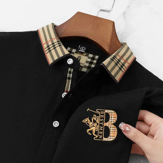 embroidered polo shirt - Palm and Thread