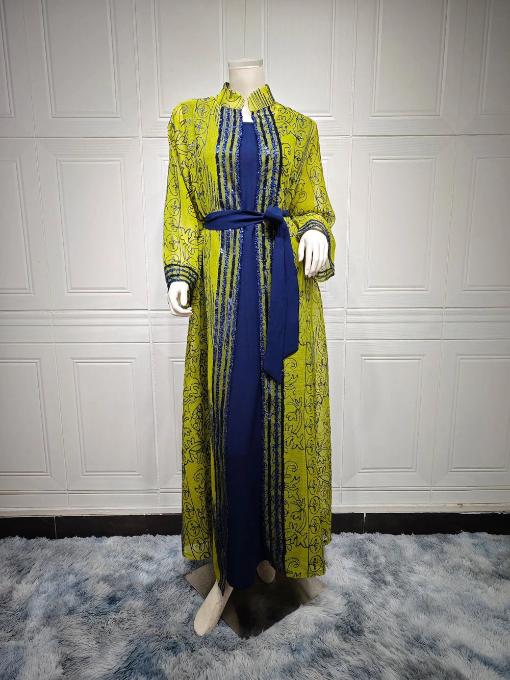 Fashion Two Piece Abaya - Palm and Thread