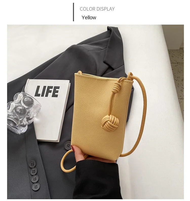 Stylish Small Leather Crossbody Bag