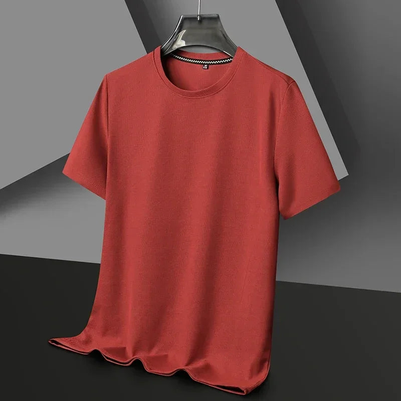 Polo Waffle Solid T-shirt - Palm and Thread