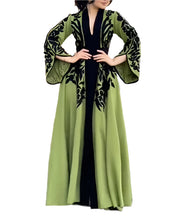 Flared Sleeve Printed Casual Vintage Dress - Palm and Thread