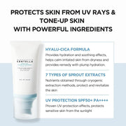 Hyaluronic acid Centella asiatica water-based sunscreen - Palm and Thread