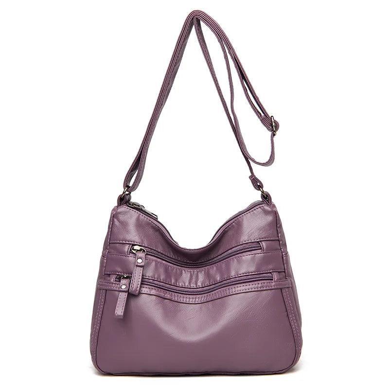 High Quality Soft Leather Shoulder Bag - Palm and Thread