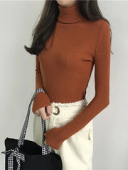 Thick Sweater Knitted Ribbed Pullover - Palm and Thread